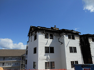 Effects of Apartment Fire Damage